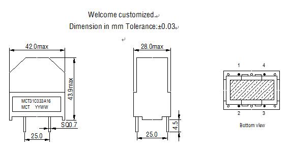 Factory Direct Selling High Quality Encapsulated Common Mode Choke