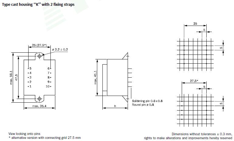 Best price EI series encapsulated transformers