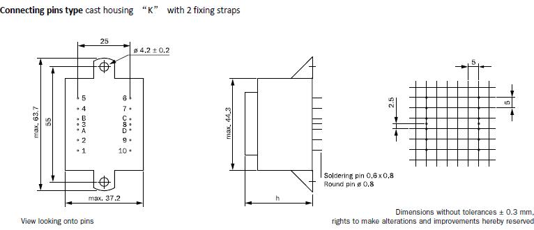 Customized Design EI Series Encapsulated Transformer