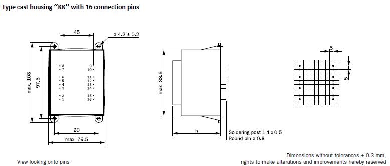 PCB Encapsulate Transformer ISO9001 factory 