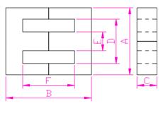 ee/Ef/EEeu Soft ferrite cores