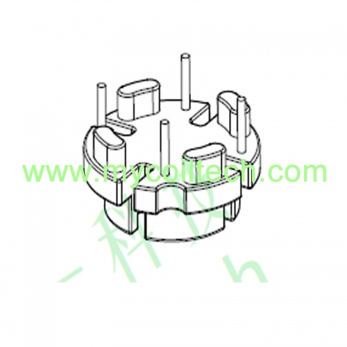Toroid core wire wound inductor base
