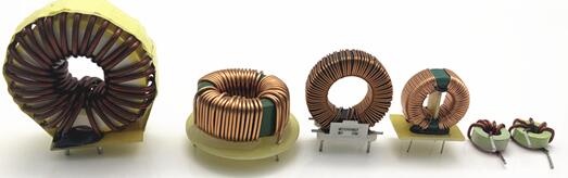 Toroidal choke coil inductor 