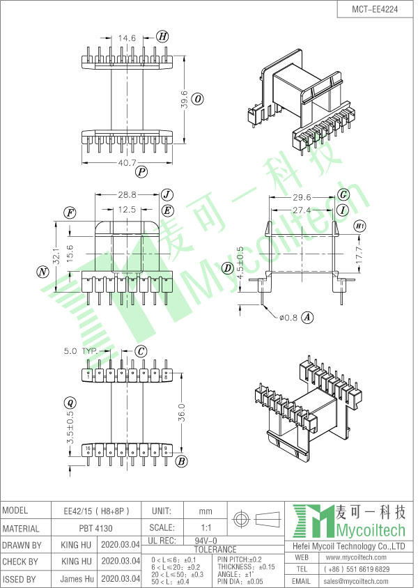 EE42 ferrite core factory