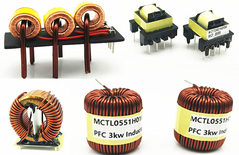 Custom power inductor and transformer