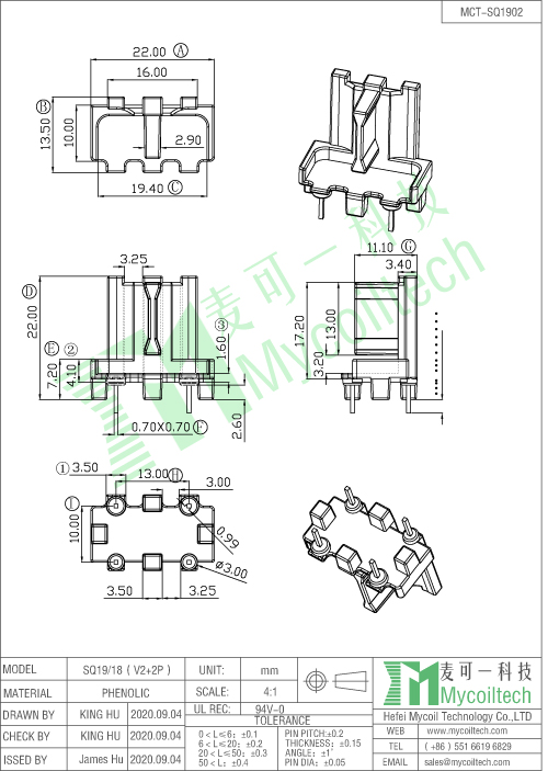 Charger Transformer Frame Factory