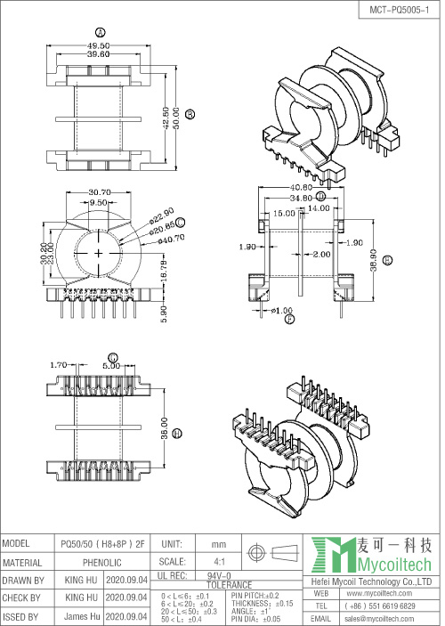 Custom current transformer factory