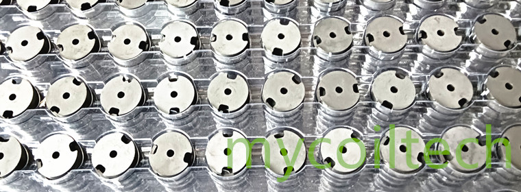  Potting ferrite cores for transformers