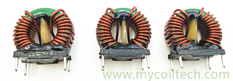 High magnetic permeability common mode inductor