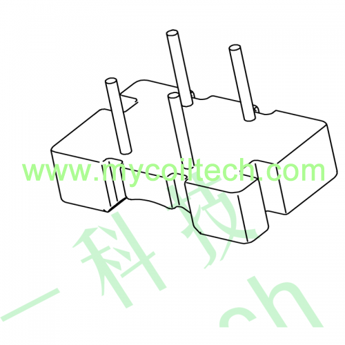 Ferrite Toroidal Inductor Base With DIP Pin