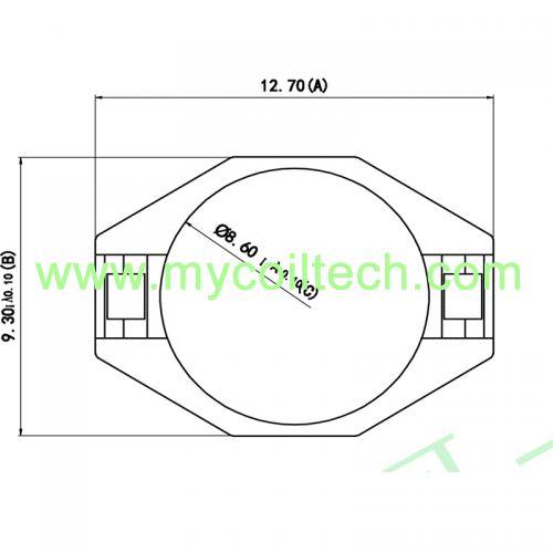 Commom Mode Choke Inductor Filter SMD Base