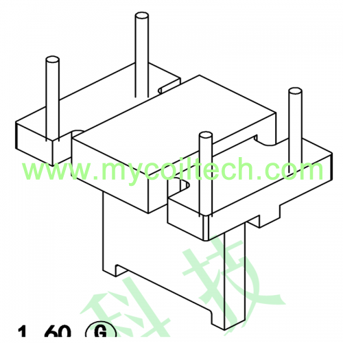 Common Mode Choke Ferrite Core Inductor Base