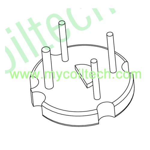 DIP Inductor Bobbin Base Phenolic Material Base