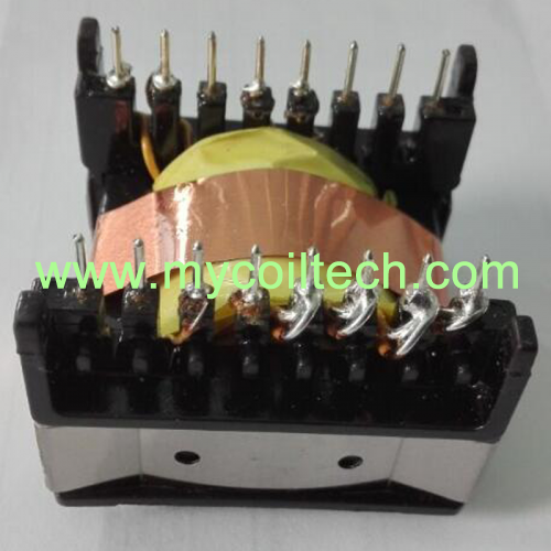 70~140W ETD39 Vertical (8+8) Pin Flyback Transformer