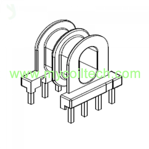 EOP9.5 Horizontal Electronic Transformer Bobbin