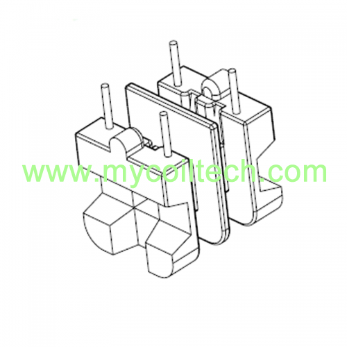 UU9.8  2+2Pin Double Slots Bobbin