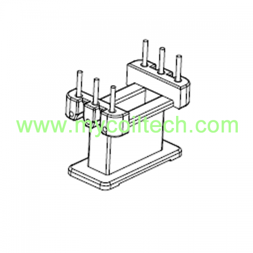 Vertical EE10 transformer bobbin