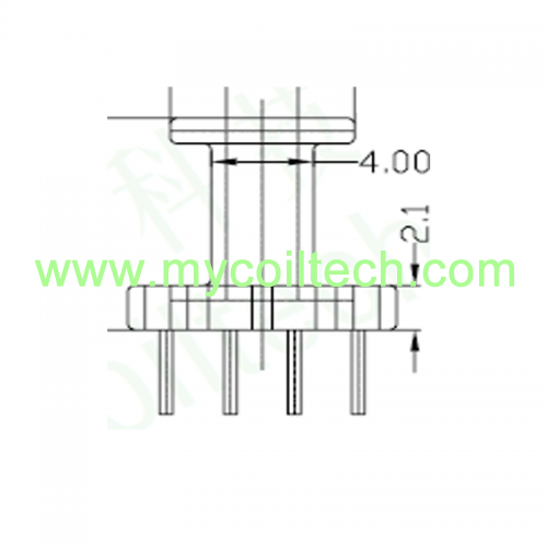 EI10 electronic transformer vertical bobbin