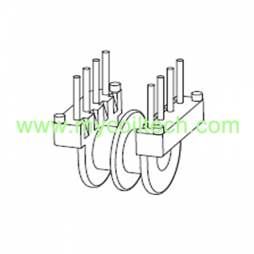 horizontal EP10 electronic transformer  bobbin