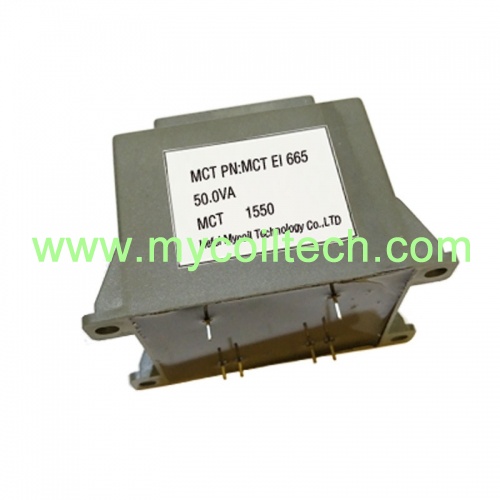 Customized Electric Encapsulated Transformer Output Power 17.0VA to 50.0VA