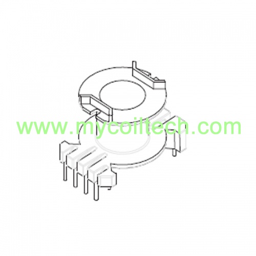 High Frequency Electronic Transformer Bobbin with 3+5 Pins Bobbin