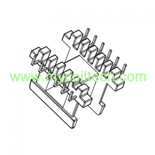 EE Type Horizontal Bobbin 6+6 Pins Transformer Bobbin