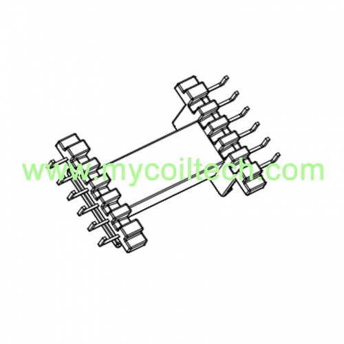 Horizontal Bobbin EE Type 6+6 Pins Transformer Bobbin