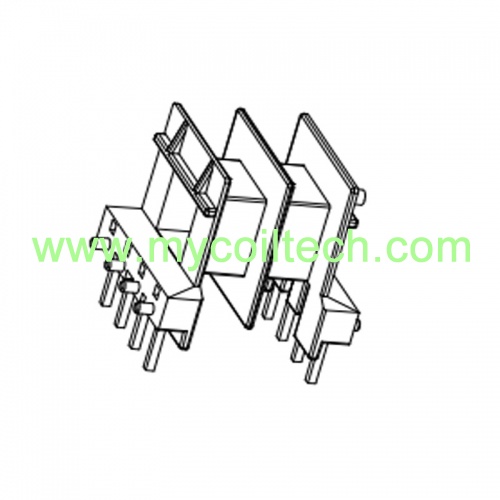 Horizontal EE Bobbin 4+4 Pins Transformer Bobbin