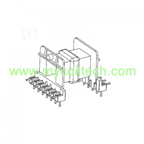 Horizontal EF35 Electronic Transformer Bobbin with 7+7 Pins