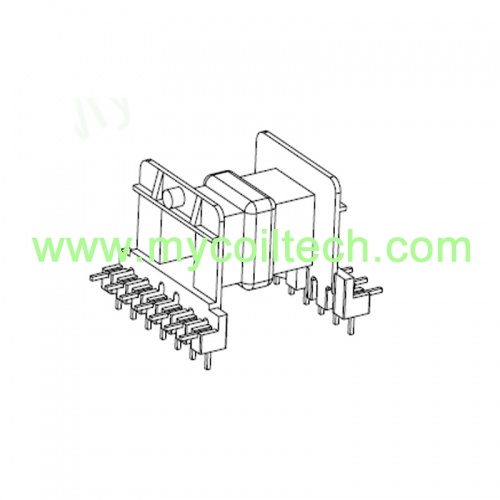 Horizontal EF35 Electronic Transformer Bobbin with 7+7 Pins