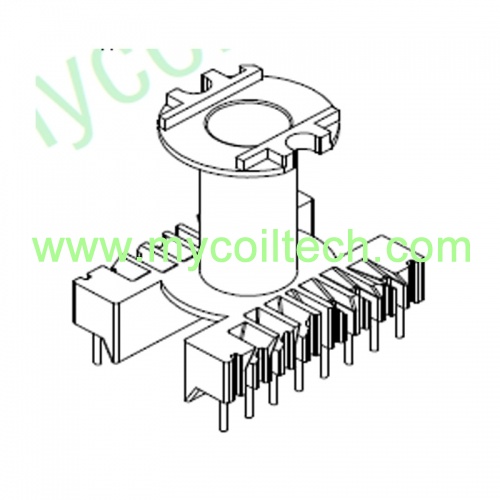 Vertical ER35 Electronic Transformer Bobbin 16 Pins Bobbin