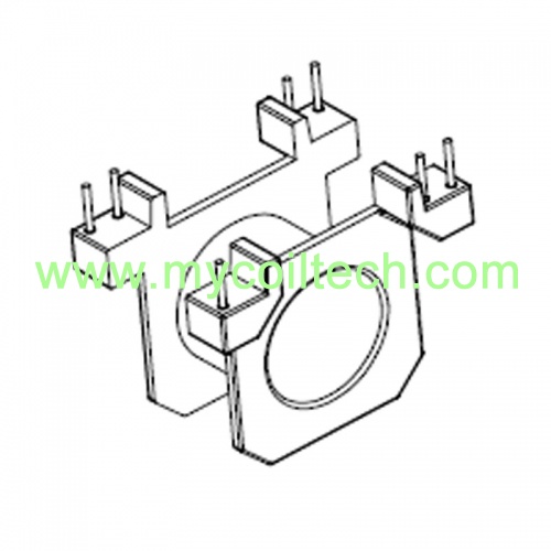 4 Pins High Frequency QP35 Horizontal Transformer Bobbin