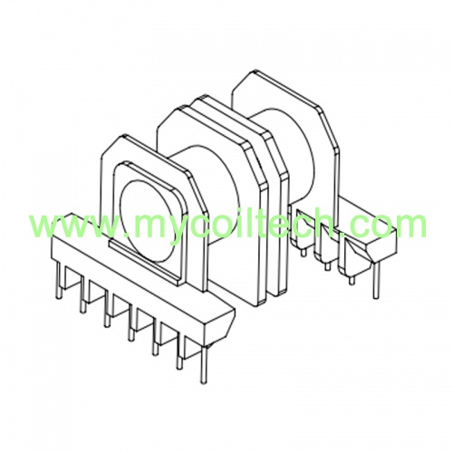 7+7 Pins Electronic Transformer Bobbin Horizontal ER39 Transformer Bobbin