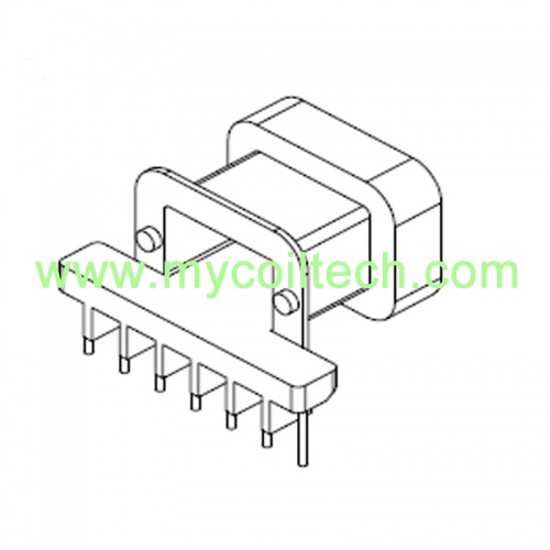 PF151 Material EPC40 7+7 Pins Transformer Bobbin