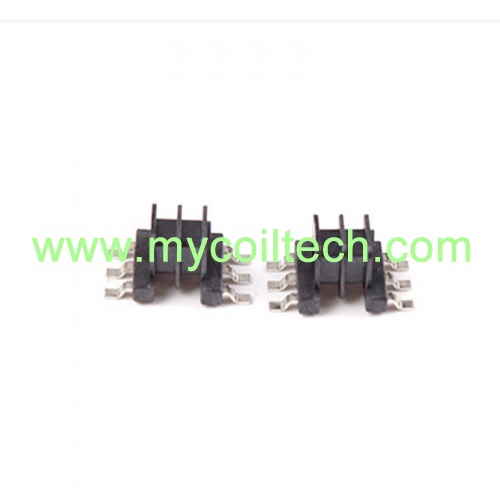 ED8 Horizontal High Frequency Transformer Bobbin 3+3 pin