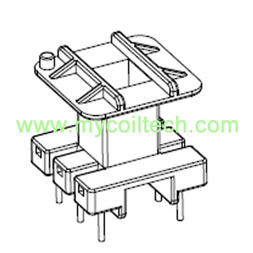 EE19 3+3 Pins Transformer Bobbin Horizontal Coil Former