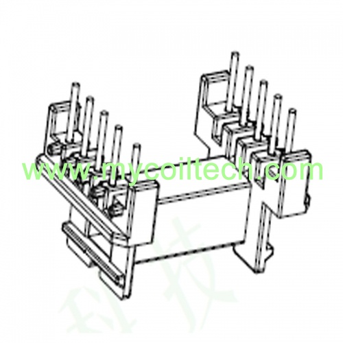  5+5 Pins EE19 Transformer Bobbin Horizontal Coil Former