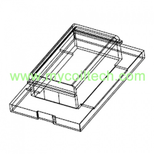 Transformer Bobbin Case EE19 SquareTransformer Case