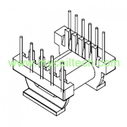 5+6 Pins EPC19 Transformer Bobbin Horizontal Coil Former