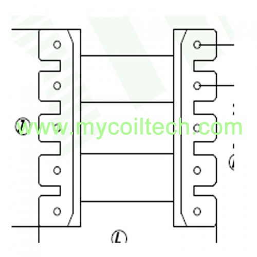 EE19 Vertical Winding Bobbin Lead-free Bobbin