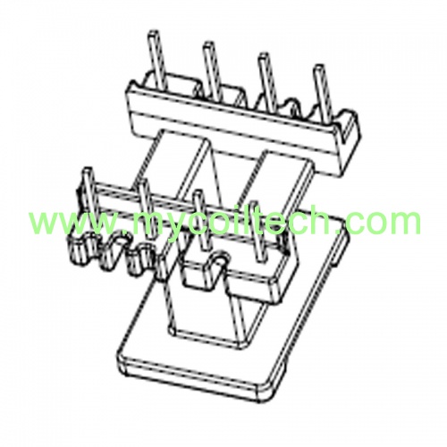 Transformer bobbin EE19 4+4 Pins Coil Former