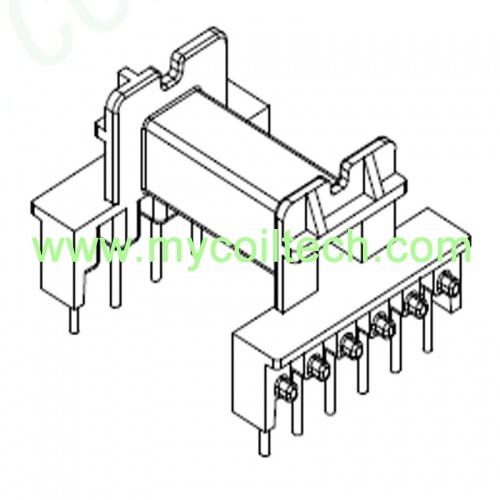 EEL19 Inductor Bobbin Horizontal Bobbin 5+6 Pin