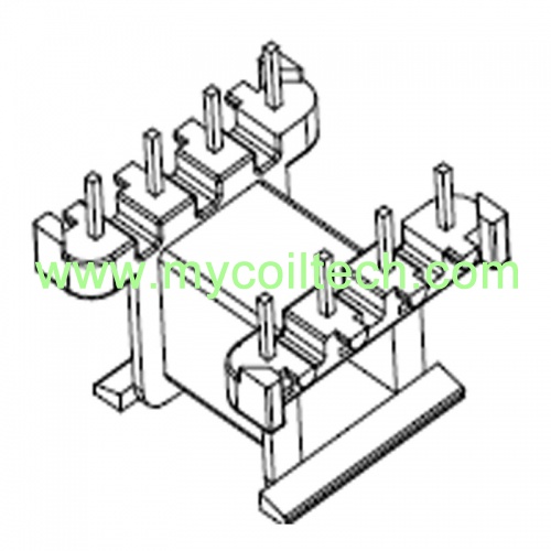 Horizontal Transformer Bobbin EE20 4+4 Pin Bobbin