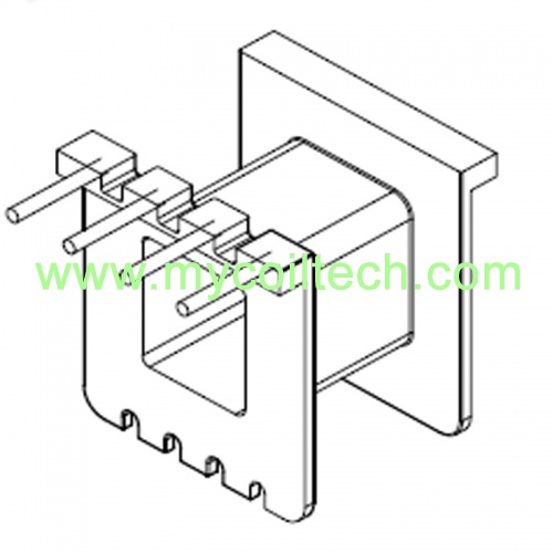 Vertical Transformer Bobbin ER20 Ferrite Core Bobbin