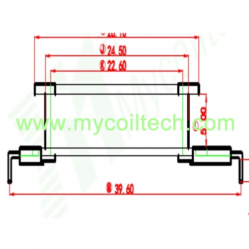 Transformer Bobbin EDR20 Phenolic Bobbin 5+4 Pin