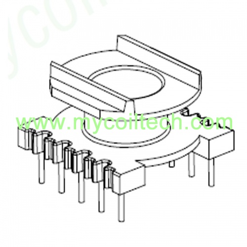 Vertical Transformer Bobbin ER25 Bobbin 8Pin