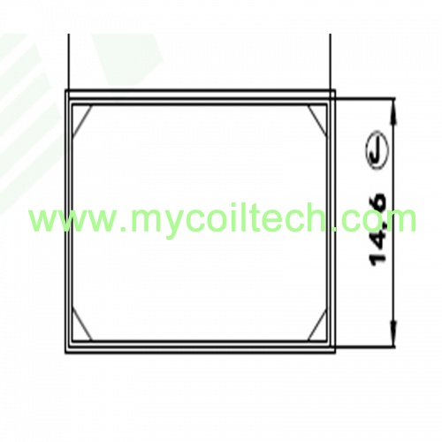Transformer Bobbin EF25 Case Square Transformer Case