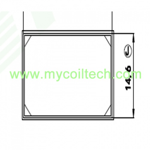 Transformer Bobbin EF25 Case Square Transformer Case