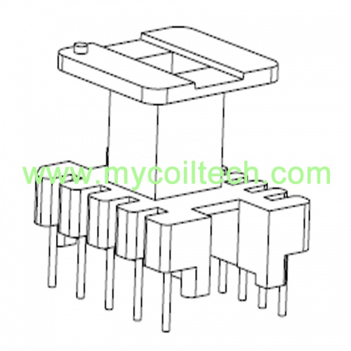 5+8 Pin EI25 Vertical Transformer Bobbin Manufature