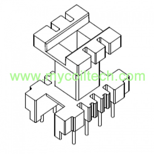 EI25 Vertical Type 4+4pin Bobbin